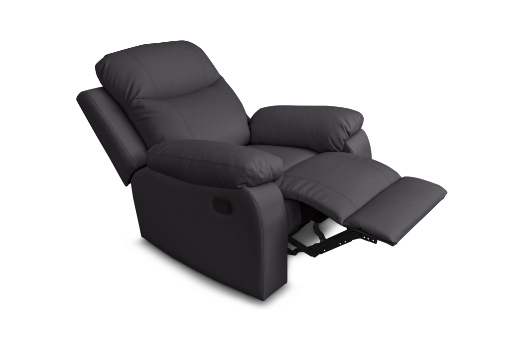 Fauteuil de relaxation BONA en tissu imitation cuir
