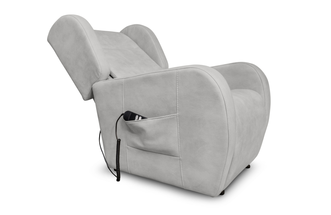 Fauteuil de relaxation LISE électrique et releveur en tissu