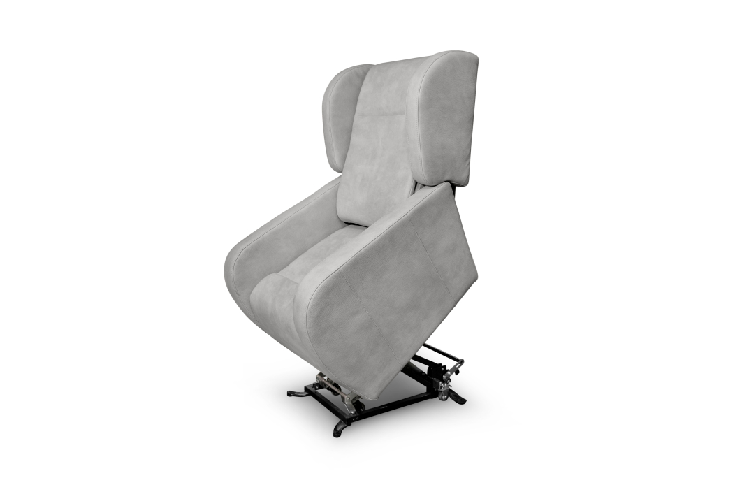 Fauteuil de relaxation LISE électrique et releveur en tissu