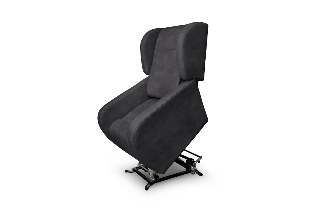 Fauteuil de relaxation LISE électrique et releveur en tissu