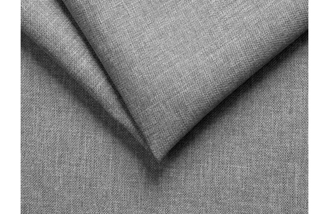 Canapé d'angle OSLO convertible avec coffre et poufs en tissu