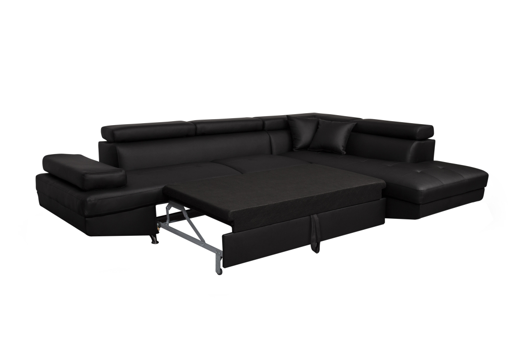 Canapé d'angle RIO Convertible avec coffre en simili