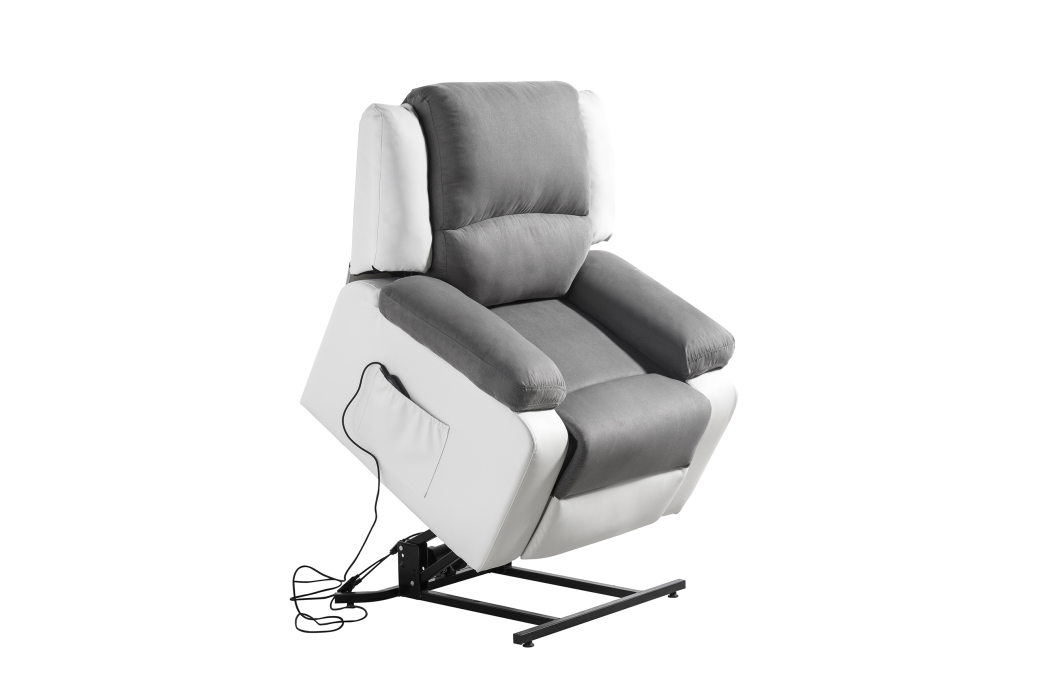 RELAXXO - Fauteuil Relaxation releveur électrique LEO en Microfibre/Simili