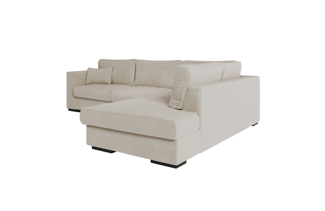 Canapé d'angle BELAMI en tissu
