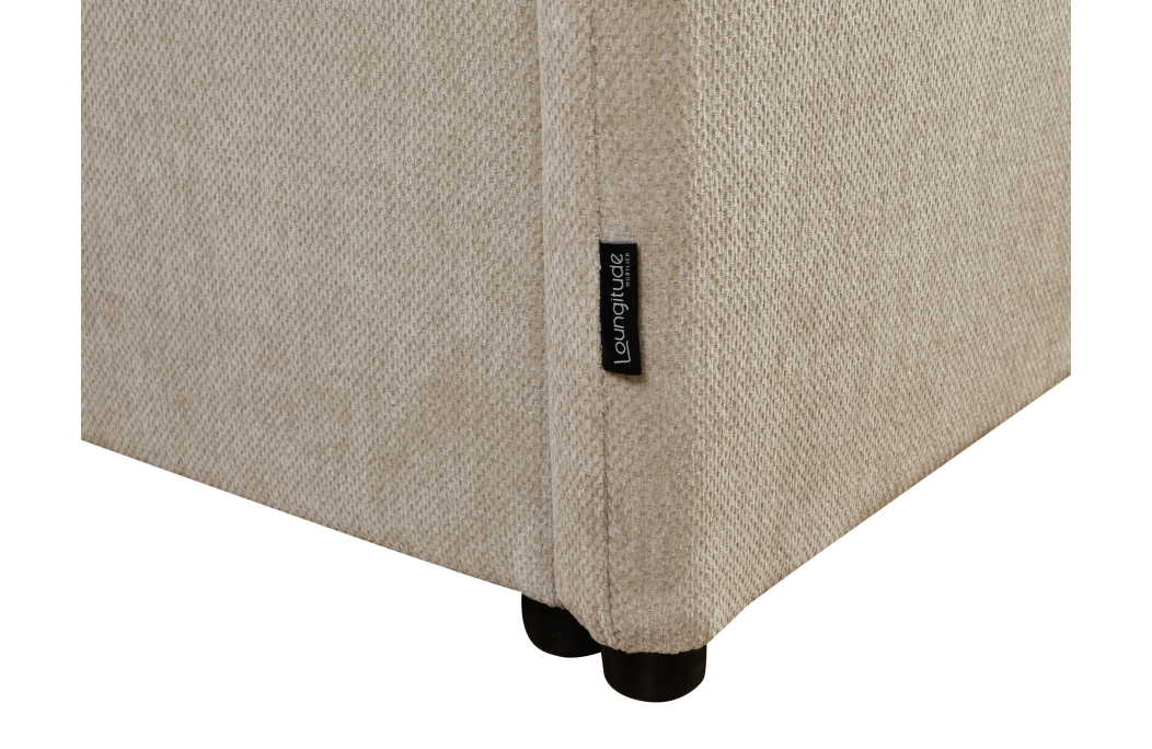 Canapé d'angle MATHIS réversible convertible en tissu