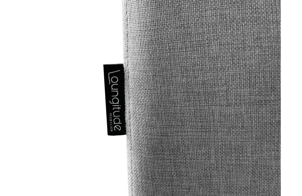 Canapé d'angle PAOLA convertible, 4 places avec coffre en tissu