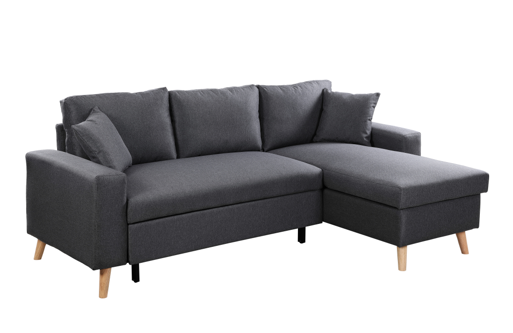Canapé d'Angle MARIA SCANDINAVE Réversible et Convertible