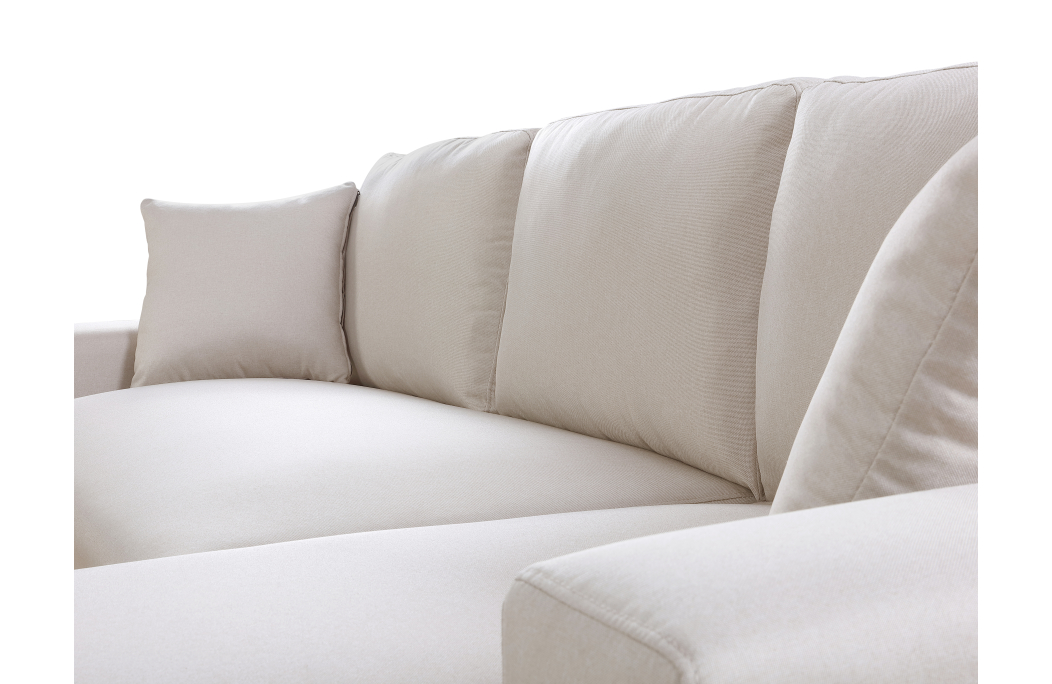 Canapé d'Angle MARIA SCANDINAVE Réversible et Convertible