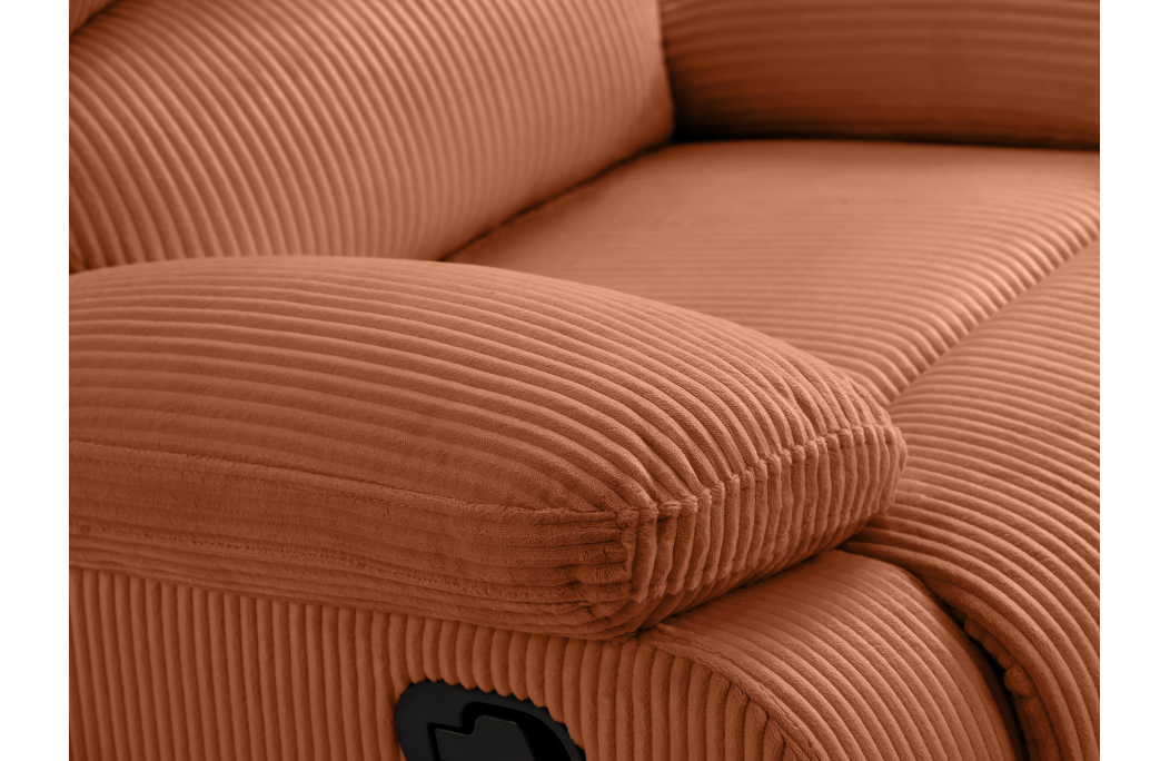 RELAXXO - Fauteuil de relaxation LEO en velours côtelé