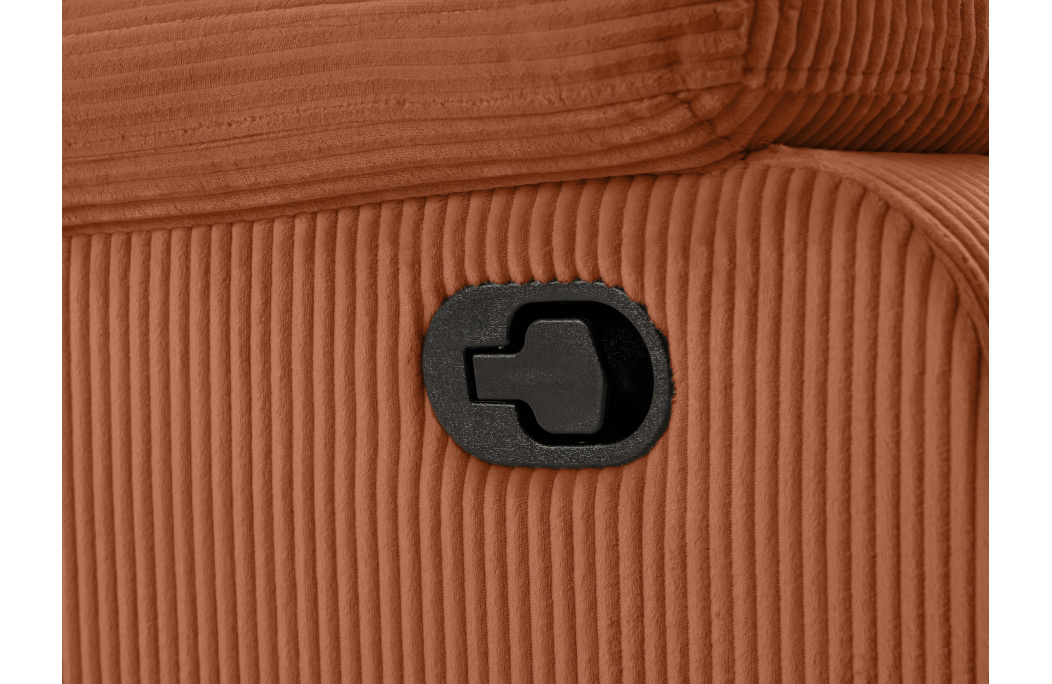 RELAXXO - Fauteuil de relaxation LEO en velours côtelé