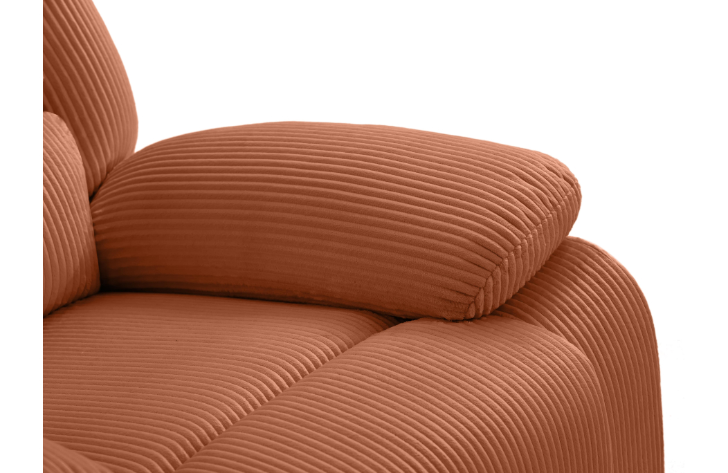RELAXXO - Fauteuil de relaxation LEO en velours côtelé
