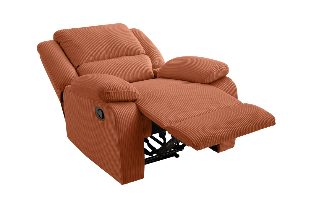 RELAXXO - Fauteuil de relaxation LEO en velours côtelé