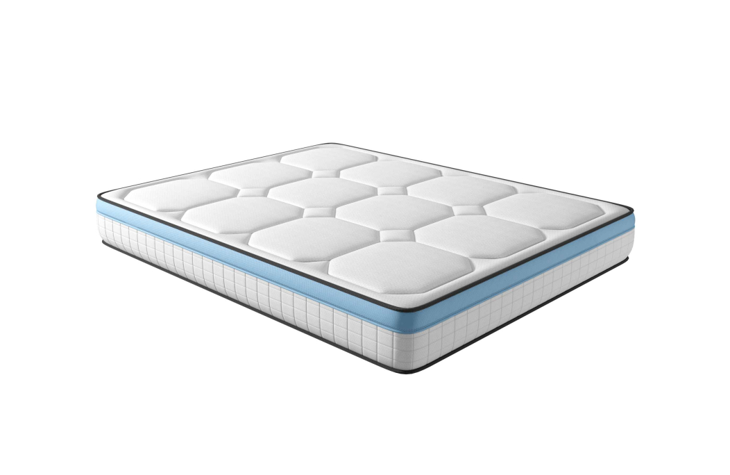 Matelas GEL FRESH en mousse à mémoire de forme MemoryTex+ mousse frozen gel-27cm d'épaisseur