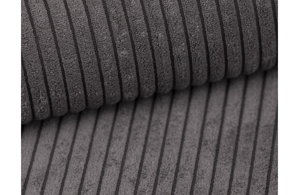 PACK - Canapé de relaxation ROSS manuel 2 places et fauteuil en velours côtelé
