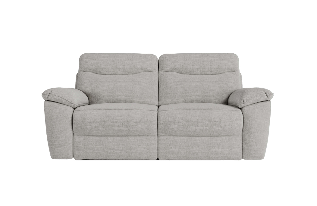 PACK - Canapé de relaxation ROSS électrique 3 places et fauteuil en tissu texturé 3D