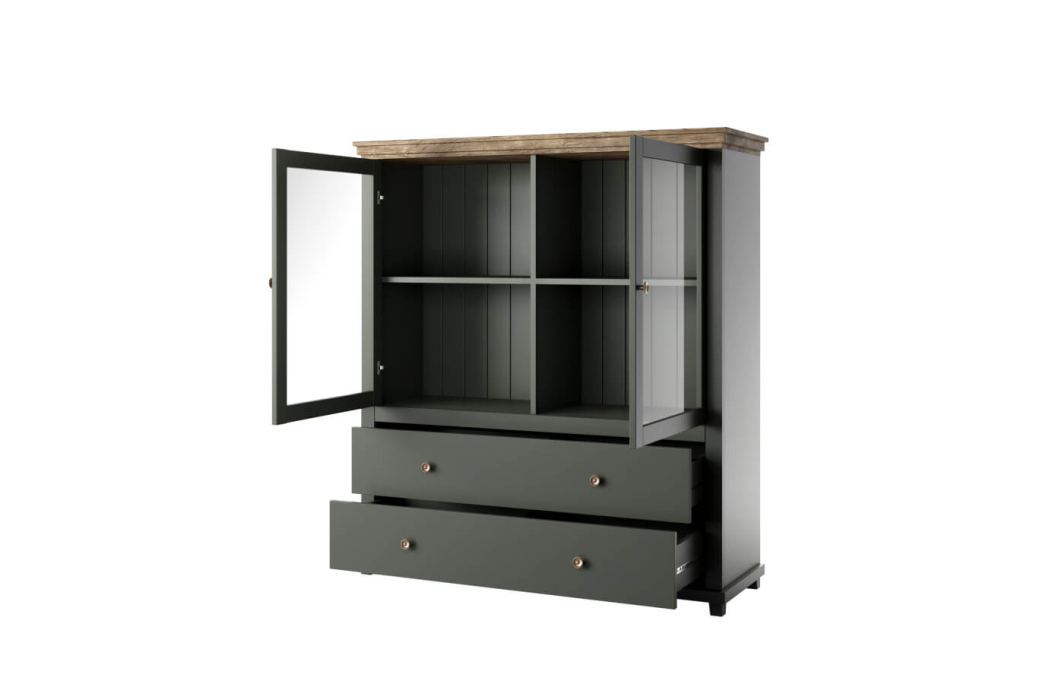 Buffet VOLTERRA avec 2 portes et 2 tiroirs