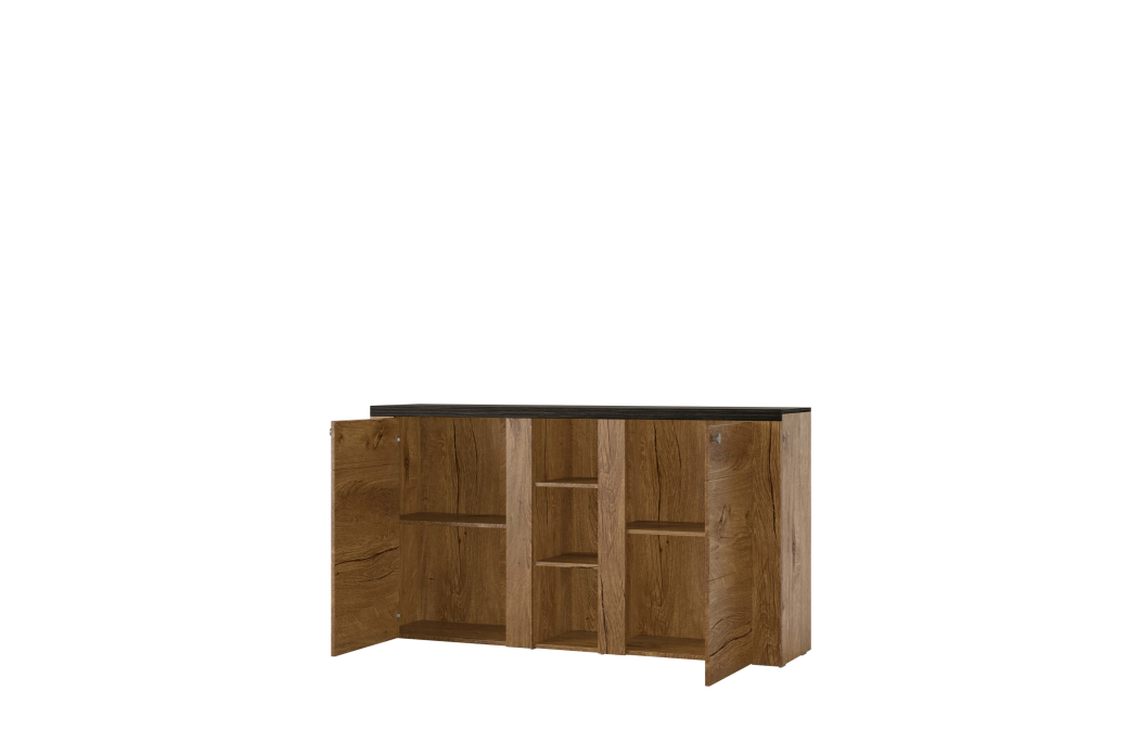 Buffet VOLTIA avec 2 portes et 3 niches