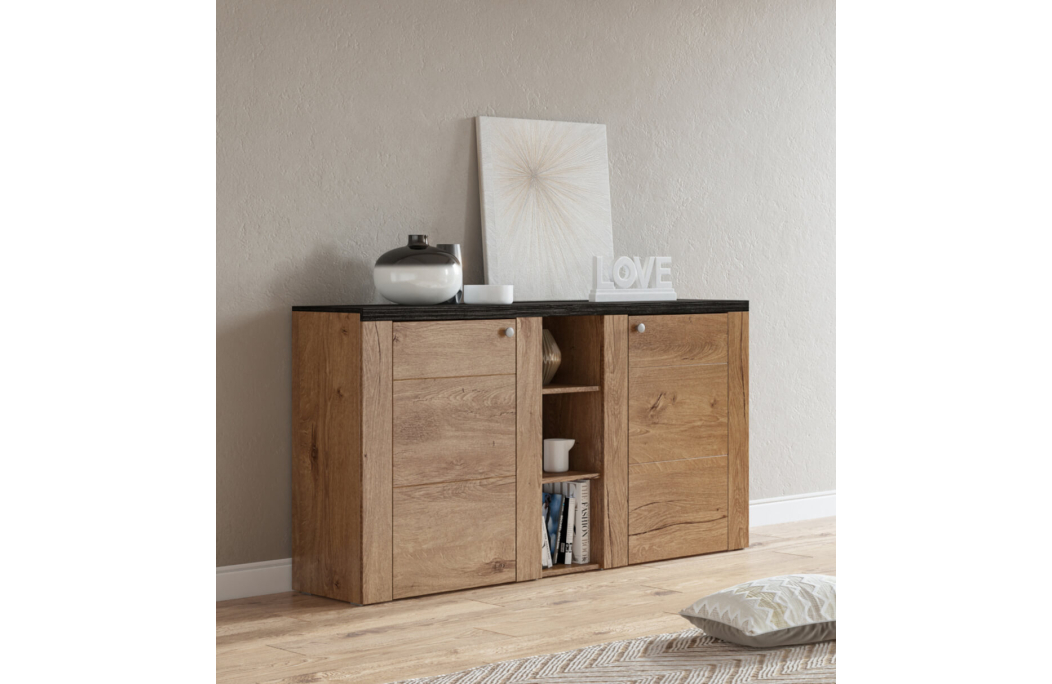 Buffet VOLTIA avec 2 portes et 3 niches
