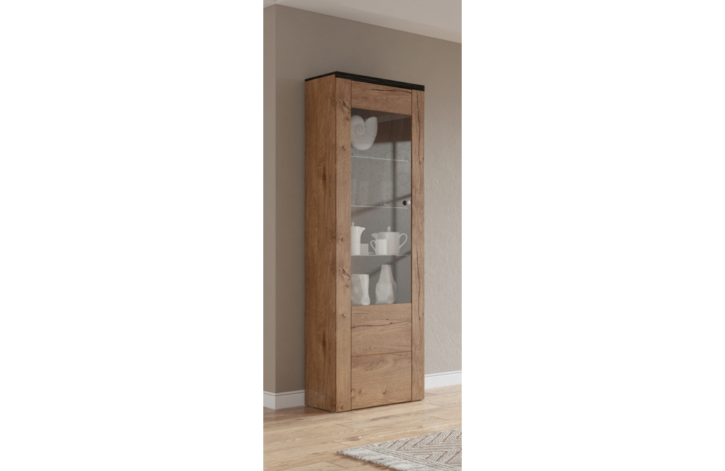 Vitrine VOLTIA avec 1 porte - 65cm