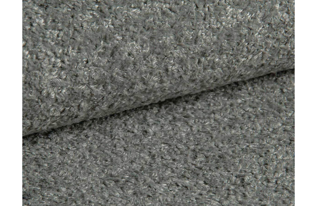 Canapé d'angle KIARA max réversible et convertible en tissu bouclette