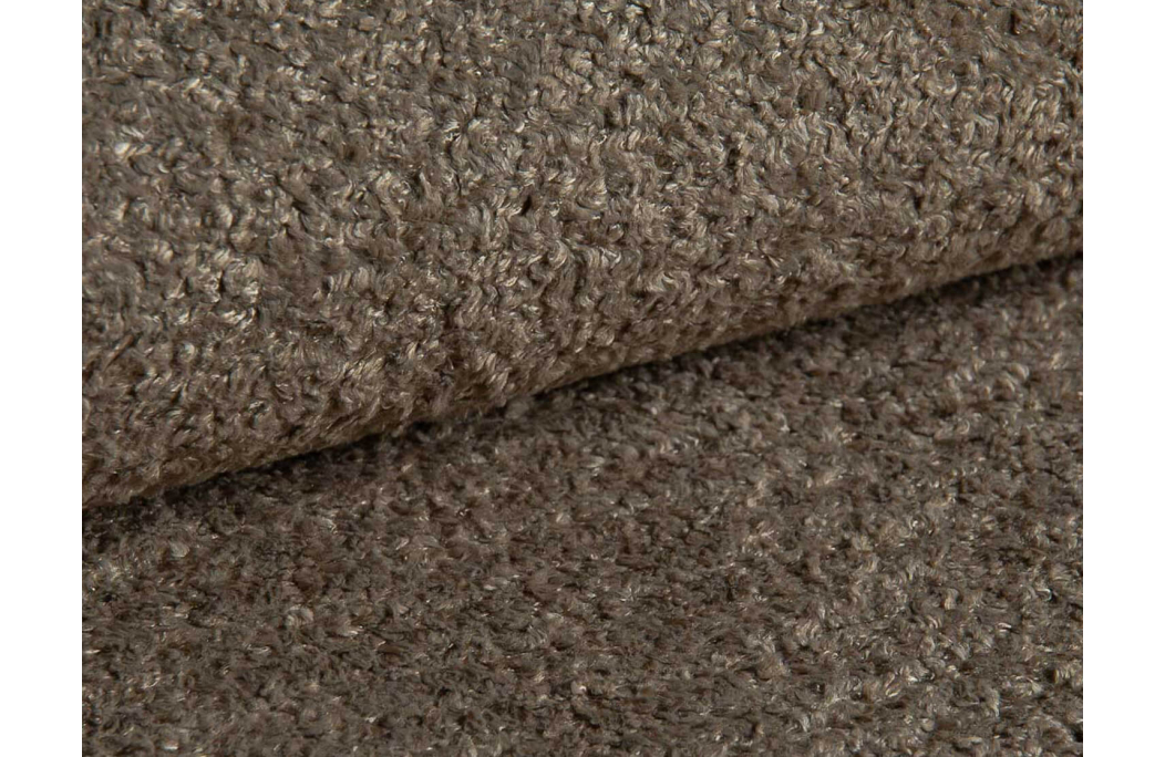 Canapé d'angle KIARA max réversible et convertible en tissu bouclette