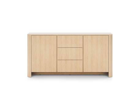 Buffet SAVIO 2 portes 3 tiroirs