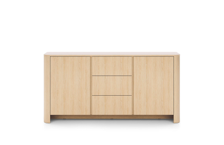 Buffet SAVIO 2 portes 3 tiroirs