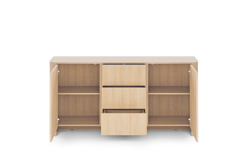 Buffet SAVIO 2 portes 3 tiroirs