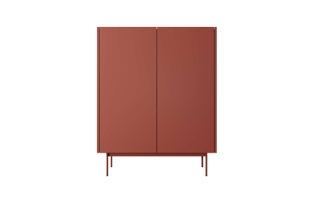 Buffet haut VIVARO 2 portes en bois