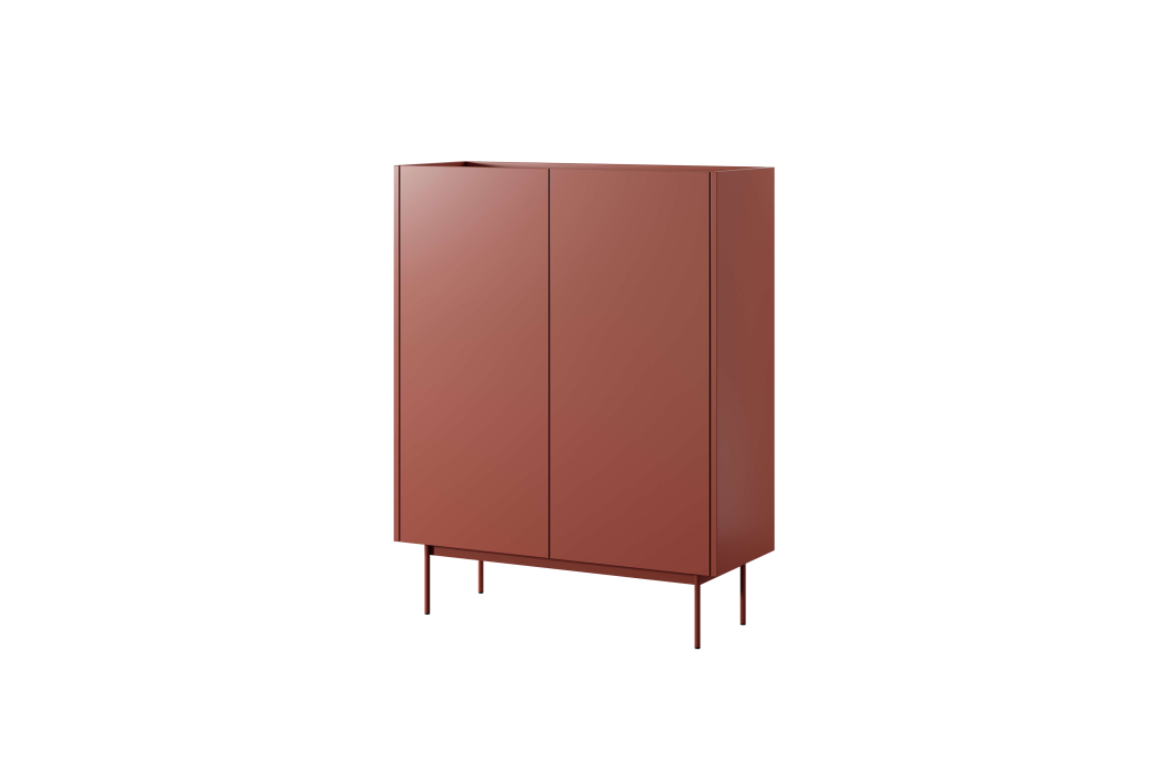 Buffet haut VIVARO 2 portes en bois