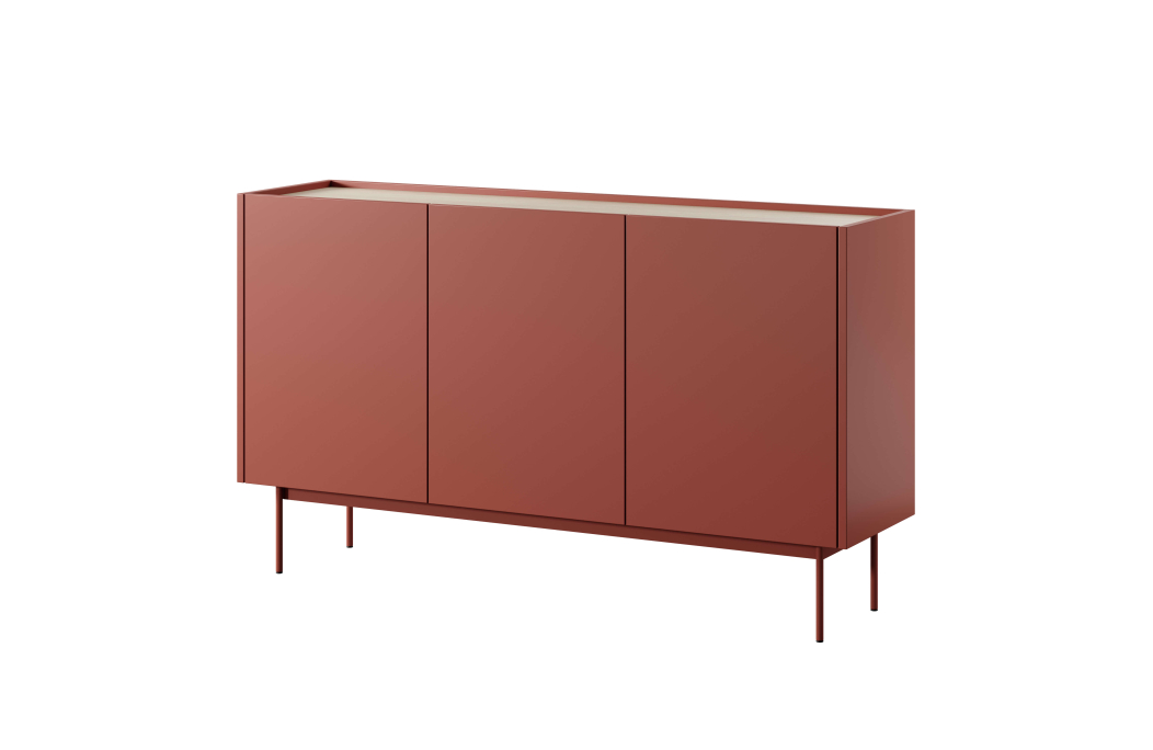 Buffet bas VIVARO 3 portes en bois