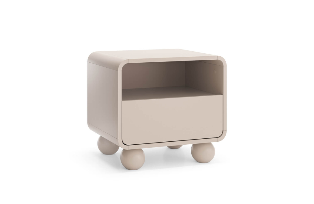 Table de chevet ALBA 1 tiroir et 1 niche en bois