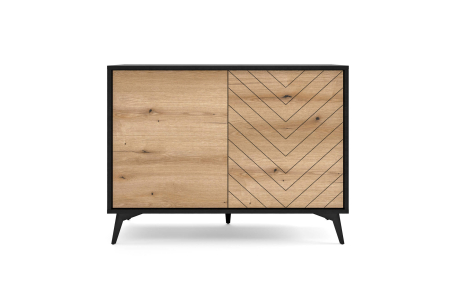 Buffet bas VARENA 2 portes en bois