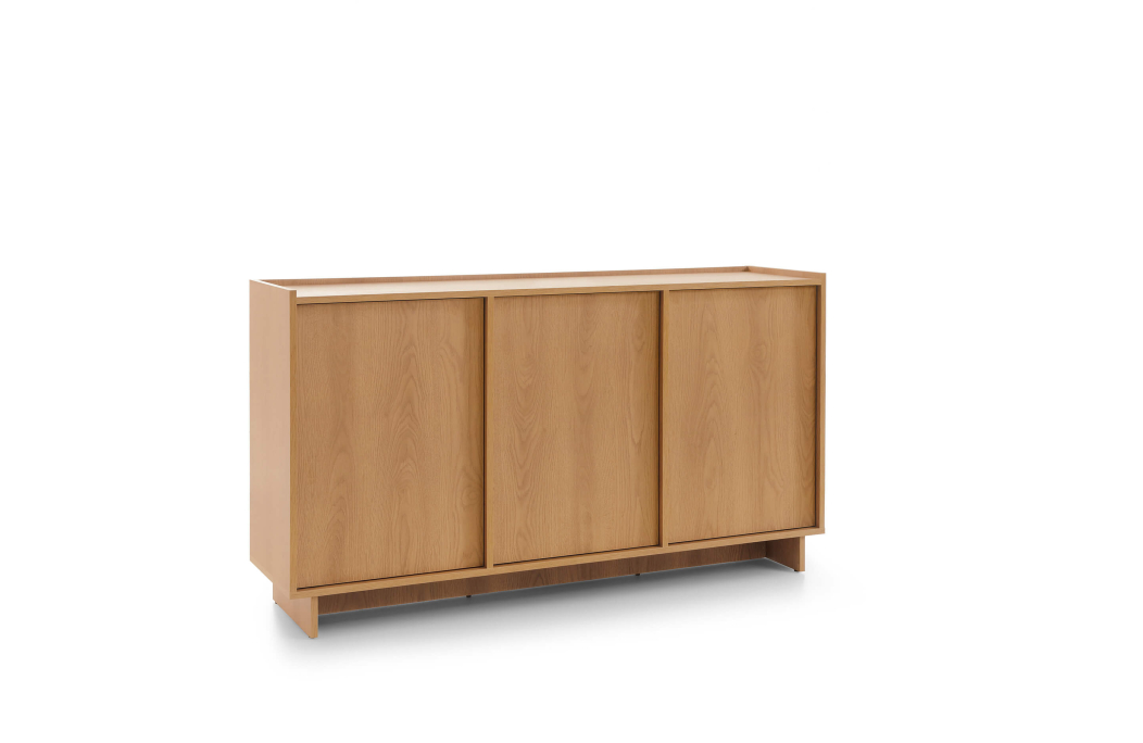 Buffet bas CASSARA 3 portes en bois