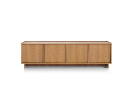 Buffet bas CASSARA 4 portes en bois