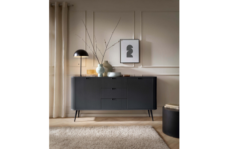 Buffet bas VELINA 2 portes et 3 tiroirs