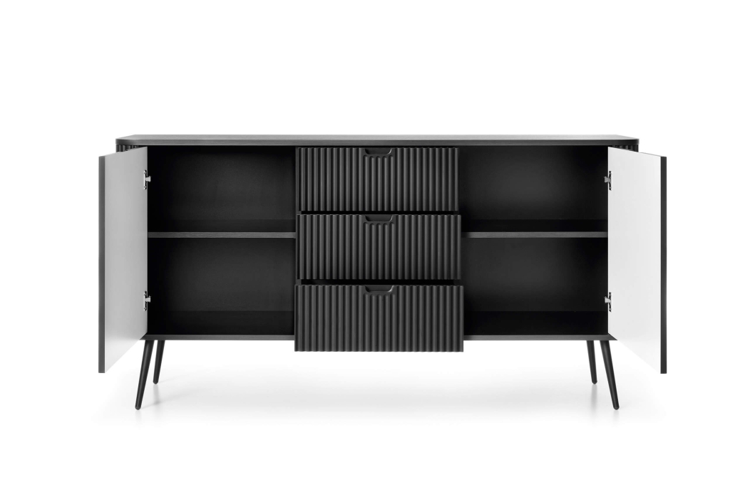 Buffet bas VELINA 2 portes et 3 tiroirs
