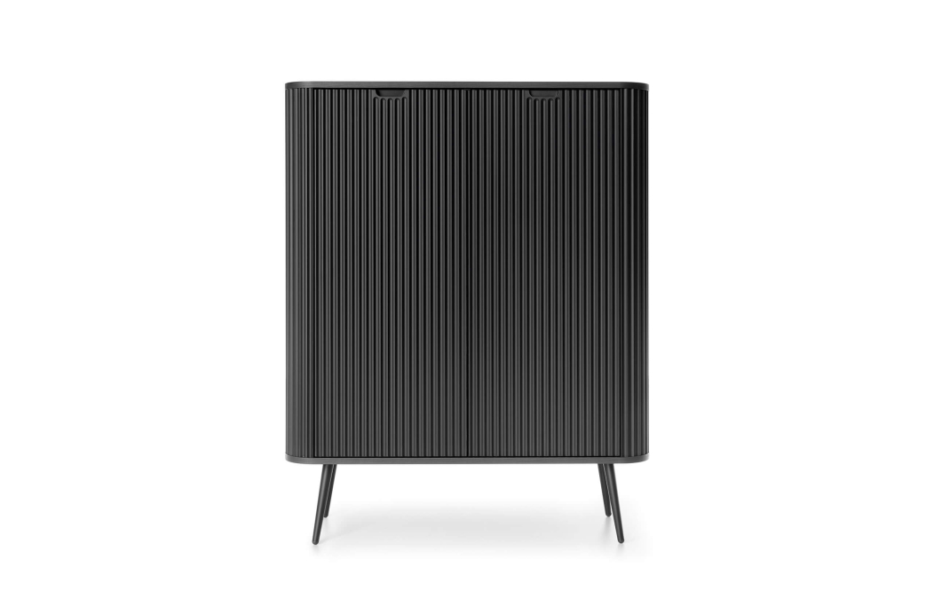 Buffet haut VELINA 2 portes et bois