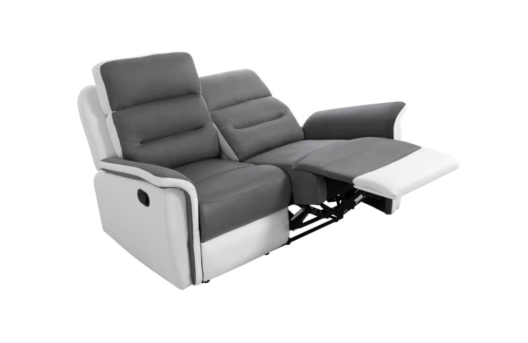 Canapé de Relaxation 2 places Microfibre / Simili LÉON
